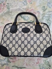 VINTAGE GUCCI GG  SATCHEL BAG