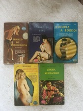 Lot 5 VTG 1970s Spanish Pulp