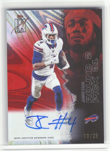 2025 topps signature class - signature, #8