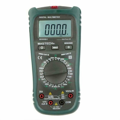 Mastech ms8260d multimetro - mastech,