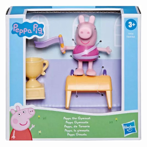 Peppa pig gimnasta action - gimnasta,