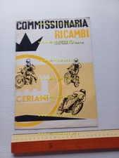 Ceriani produzione forcelle ammortizzatori anni 70 depliant italiano originale