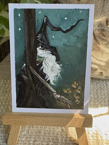 Aceo originale midnight moss - aceo,