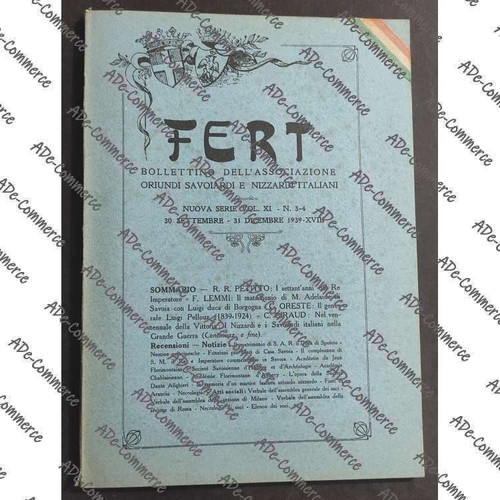 Fert bollettino associazione - -,