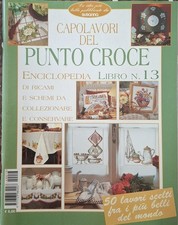 CAPOLAVORI DEL PUNTO CROCE - ENCICLOPEDIA - LIBRO N. 13