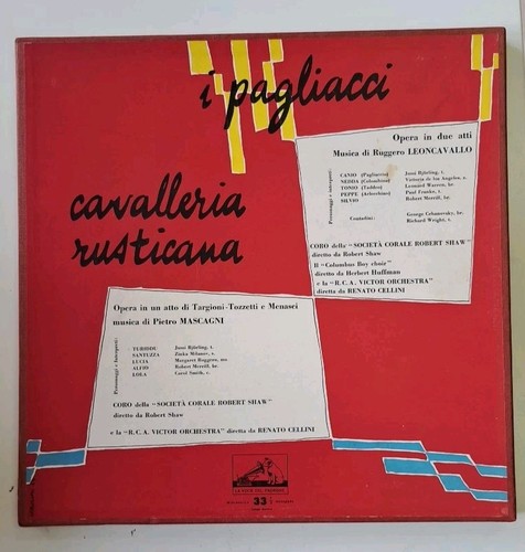 Pagliacci cavalleria - i,