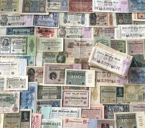 Lotto confezione 200 banconote - 200,
