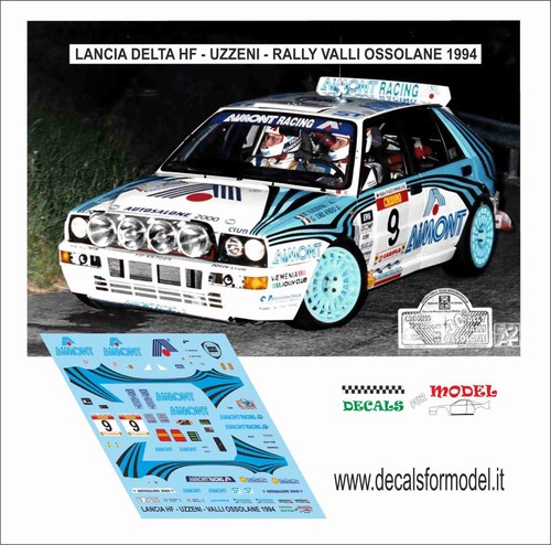 Decals lancia delta hf - decals,
