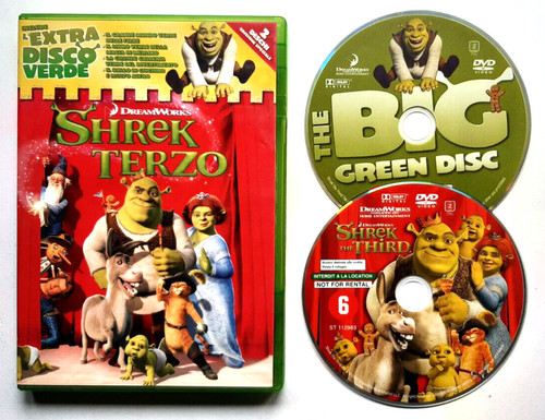 Dvd shrek terzo extra - shrek, disco