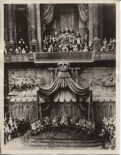 1934 Press Photo Italy Royal