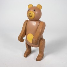 ORSO ORSETTO ANIMALI ZOO FIGURA GIOCO ANNI 70 VINTAGE FISHER PRICE TOY BEAR