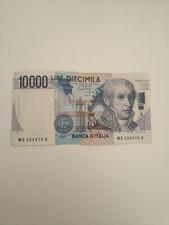 Banconota Diecimila Lira