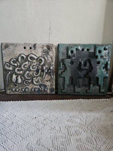 Coppia formelle ceramica sarda - coppia,
