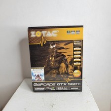 Zotac Nvidia GeForce GTX 560 TI 1 GB DDR5 scheda GPU gioco DVI HDMI PCI-E (NOS)