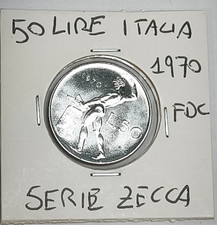 50 LIRE ITALIA 1970 SERIE