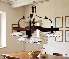 BILANCIERE LAMPADARIO A 3 LUCI