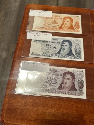 Argentina thru1000 pesos - argentina,