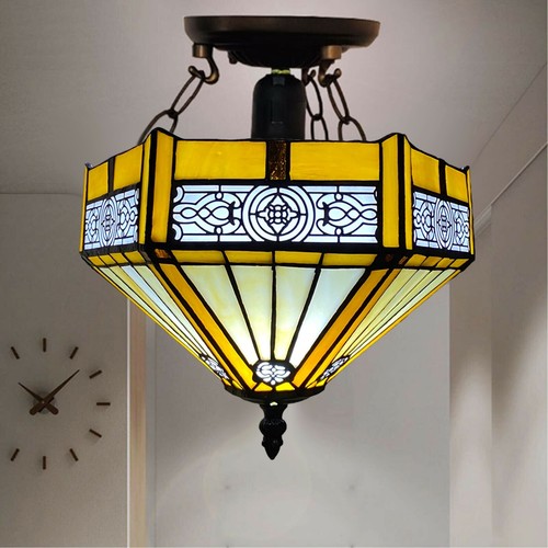 Plafoniera tiffany forma - plafoniera,