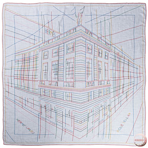 Hermès carre 140 piqué - carre,