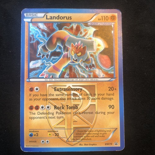 Pokemon landorus bw79 black - pokemon, #bw79