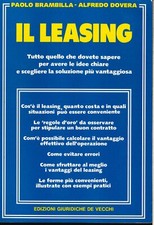 Paolo Brambilla e Alfredo Dovera: Il leasing - De Vecchi Editore, 1987