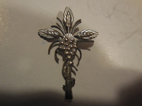 Distintivo spighe grano uva - e,
