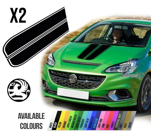 Strisce cofano vauxhall corsa - vauxhall,