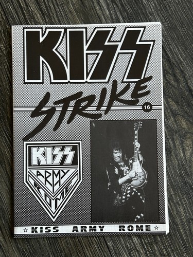 Kiss fanzine magazine - kiss,