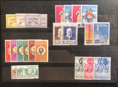 1958 1963 francobolli - francobolli, vaticano