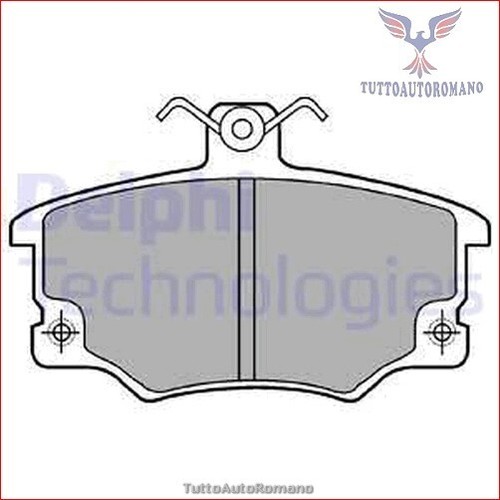 Lp459 kit pastiglie - lp459, pattini