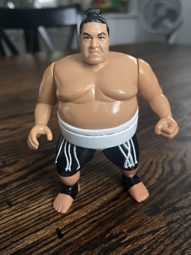 Wwf yokozuna hasbro - hasbro, serie