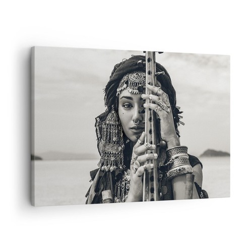 Quadro tela 70x50cm donna - quadro,