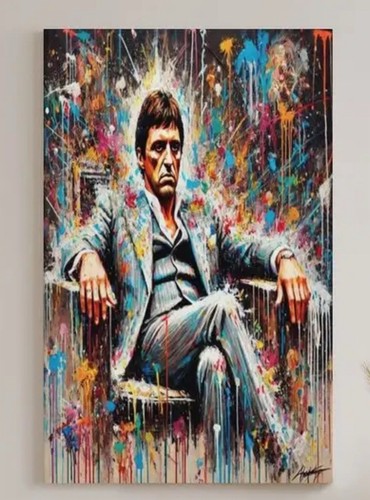Quadro scarface tony montana - scarface,