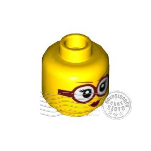 Lego 3626pb2725 omino testa - 3626pb2725,