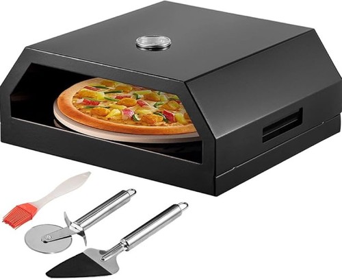 Vevor black1 forno gas pizza - forno,