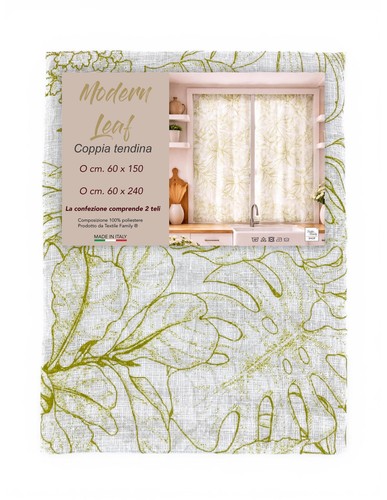 Coppia tendine vetro modern - tendine,
