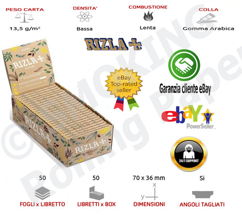 Rizla natura corte cartine - corte,