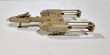 STAR WARS : " GOLD LEADER'S  Y- WING  STARFIGHTER" -MODELLINO AUTOCOSTRUITO 1982