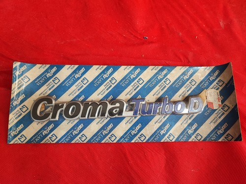 Fiat croma turbo scritta - fiat, d