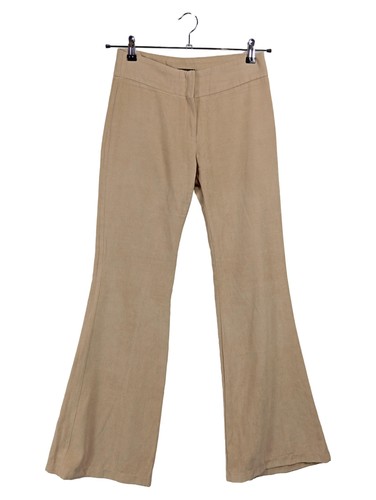 Pantaloni donna beige - beige, zampa