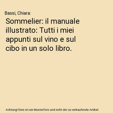 Sommelier: il manuale