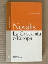 Novalis - La Cristianità o Europa - Bompiani 2002 testo a fronte cristianita