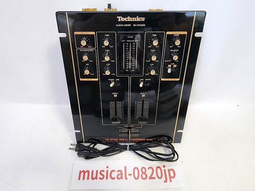Mixer audio technics dx1200 - audio,