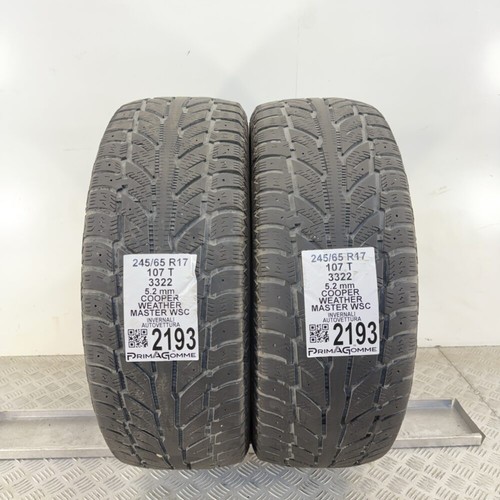 Gomme usate 245 - r17, 107t