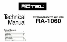 ROTEL RA-1060, RA-1070