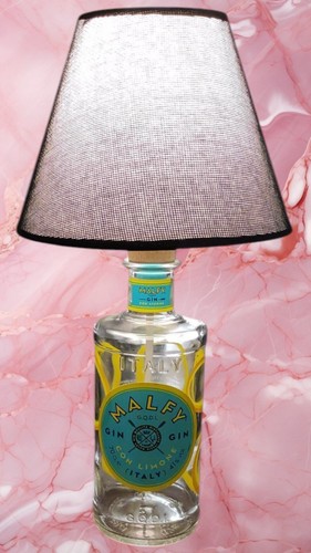 Lampada bottiglia creativa gin - lampada,