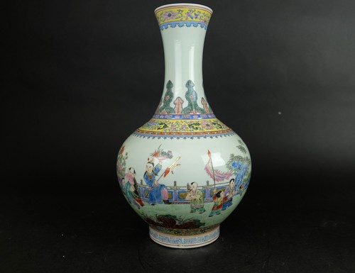 Famille rose vaso - rose, per