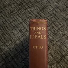 Things And Ideals Hardcover