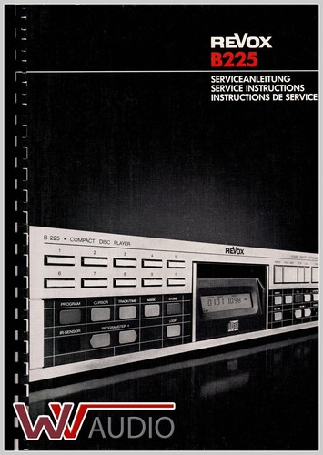 Revox b225 manuale - b225,