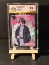 SASUKE UCHIHA - NARUTO KAYOU - GRADED CARD 10 - GEM MINT -NO PSA BGS - NR-SE-006